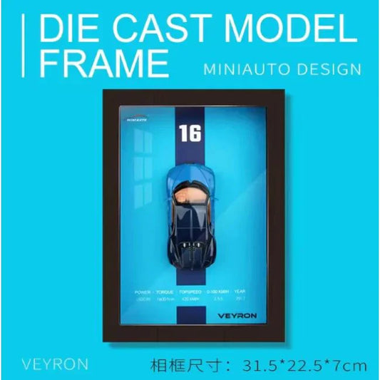 3D Framed Die Cast Model Car
