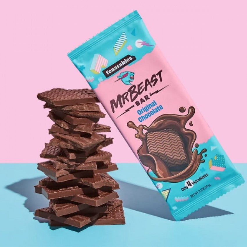 MrBeast Feastables Chocolate Bar – Premium Organic Chocolate with Delicious Flavor